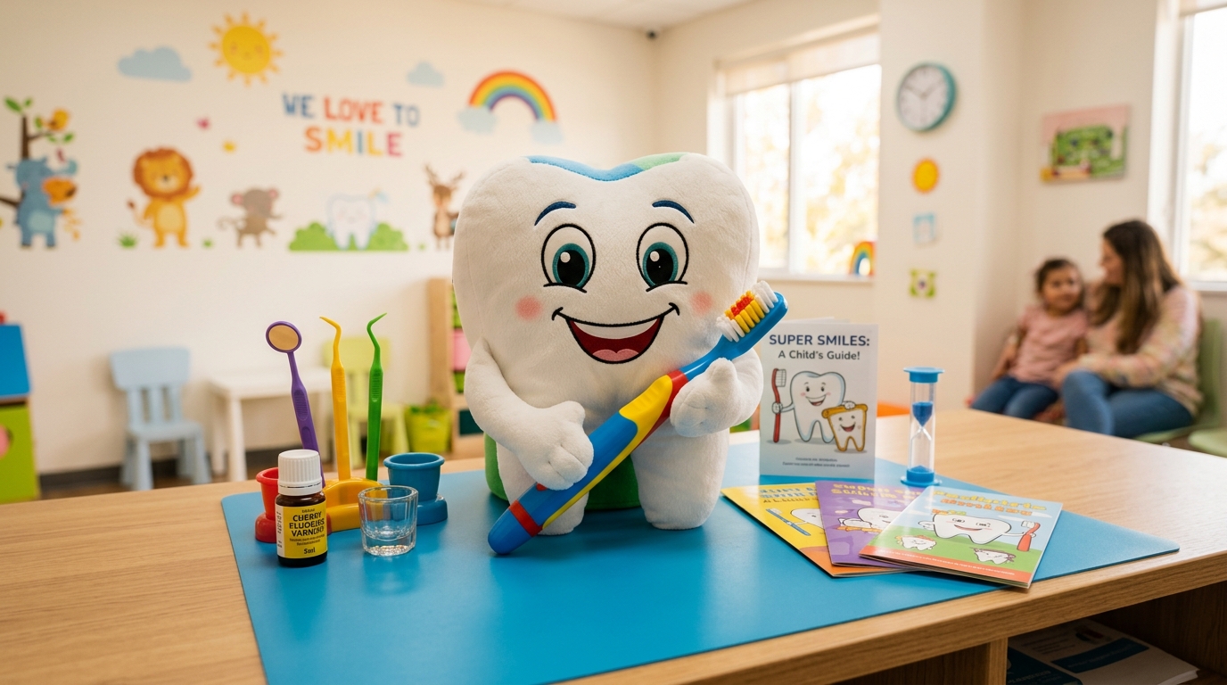 Trabzon çocuk diş hekimliği pedodonti süt dişi tedavisi ve flor uygulaması - ARB Dental Dt. Ali Rıza Birinci