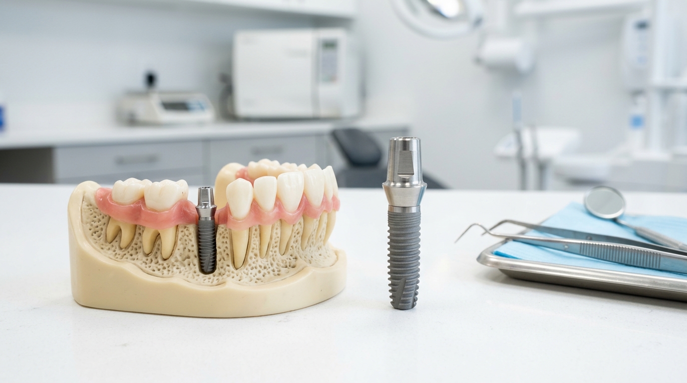 Trabzon implant tedavisi dikişsiz cerrahi kemik tozu ve vida uygulaması - ARB Dental Ortahisar Dt. Ali Rıza Birinci